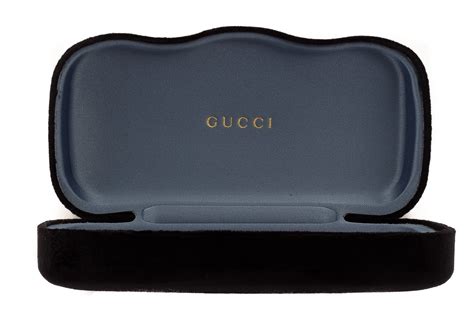 gucci hard eyeglass case with cleaning cloth|Gucci glasses case price.